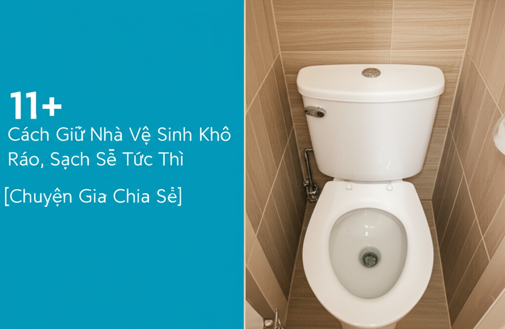 Hình minh họa cho bài viết: 11+ Cách Giữ Nhà Vệ Sinh Khô Ráo, Sạch Sẽ Tức Thì [Chuyên Gia Chia Sẻ]