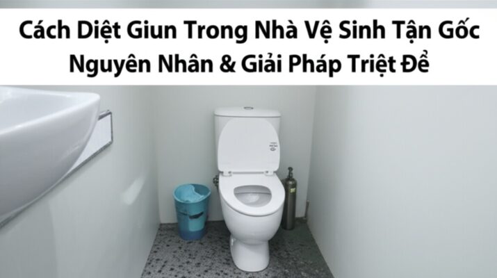 Cách Diệt Giun Trong Nhà Vệ Sinh Tận Gốc: Nguyên Nhân & Giải Pháp Triệt Để