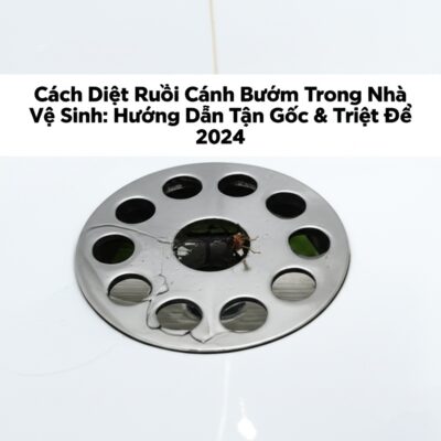 Cách Diệt Ruồi Cánh Bướm Trong Nhà Vệ Sinh: Hướng Dẫn Tận Gốc & Triệt Để 2024