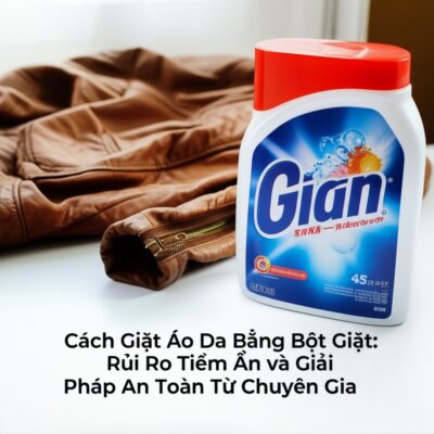Cách Giặt Áo Da Bằng Bột Giặt: Rủi Ro Tiềm Ẩn và Giải Pháp An Toàn Từ Chuyên Gia