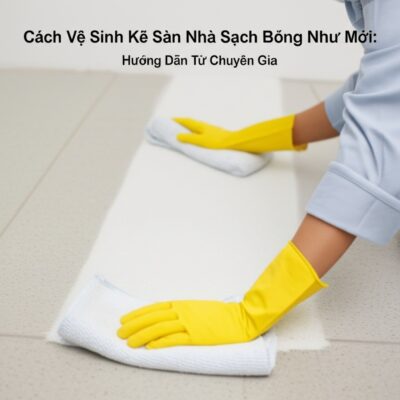 Cách Vệ Sinh Kẽ Sàn Nhà Sạch Bóng Như Mới: Hướng Dẫn Từ Chuyên Gia