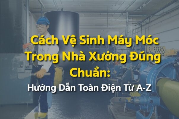 Cách Vệ Sinh Máy Móc Trong Nhà Xưởng Đúng Chuẩn: Hướng Dẫn Toàn Diện Từ A-Z