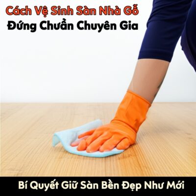 Cách Vệ Sinh Sàn Nhà Gỗ Đúng Chuẩn Chuyên Gia: Bí Quyết Giữ Sàn Bền Đẹp Như Mới