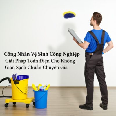 Công Nhân Vệ Sinh Công Nghiệp: Giải Pháp Toàn Diện Cho Không Gian Sạch Chuẩn Chuyên Gia