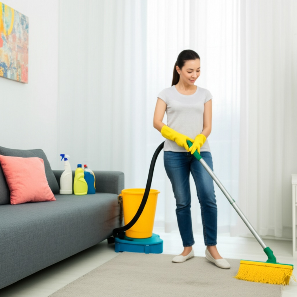Hình minh họa cho bài viết: Công Ty Dịch Vụ Dọn Dẹp Nhà Cửa Uy Tín: Bí Quyết Lựa Chọn & Lợi Ích Không Ngờ