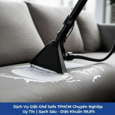 Dịch Vụ Giặt Ghế Sofa TPHCM Chuyên Nghiệp, Uy Tín | Sạch Sâu - Diệt Khuẩn 99,9%