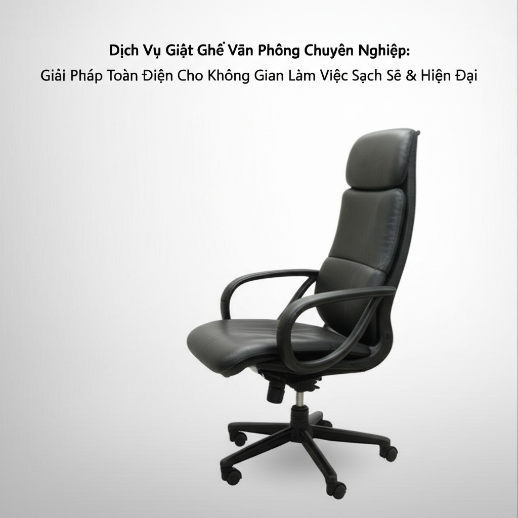 Hình minh họa cho bài viết: Dịch Vụ Giặt Ghế Văn Phòng Chuyên Nghiệp: Giải Pháp Toàn Diện Cho Không Gian Làm Việc Sạch Sẽ & Hiện Đại