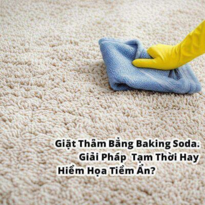 Giặt Thảm Bằng Baking Soda: Giải Pháp Tạm Thời Hay Hiểm Họa Tiềm Ẩn?