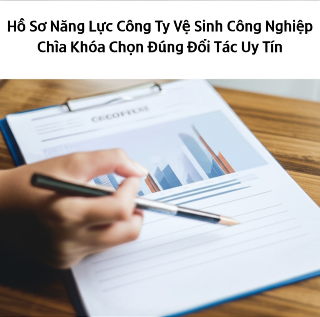 Hình minh họa cho bài viết: Hồ Sơ Năng Lực Công Ty Vệ Sinh Công Nghiệp: Chìa Khóa Chọn Đúng Đối Tác Uy Tín
