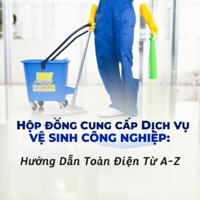 Hợp Đồng Cung Cấp Dịch Vụ Vệ Sinh Công Nghiệp: Hướng Dẫn Toàn Diện Từ A-Z