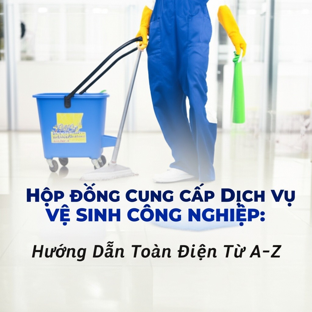 Hình minh họa cho bài viết: Hợp Đồng Cung Cấp Dịch Vụ Vệ Sinh Công Nghiệp: Hướng Dẫn Toàn Diện Từ A-Z