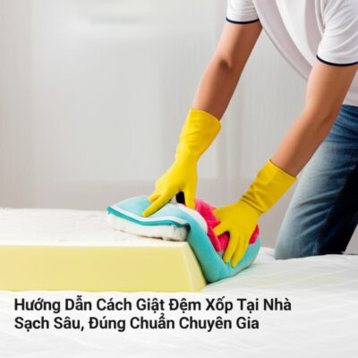 Hướng Dẫn Cách Giặt Đệm Xốp Tại Nhà Sạch Sâu, Đúng Chuẩn Chuyên Gia