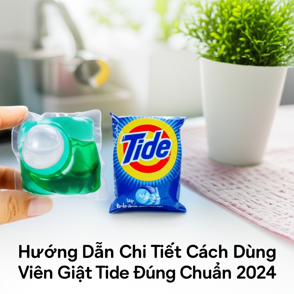 Hình minh họa cho bài viết: Hướng Dẫn Chi Tiết Cách Dùng Viên Giặt Tide Đúng Chuẩn 2024