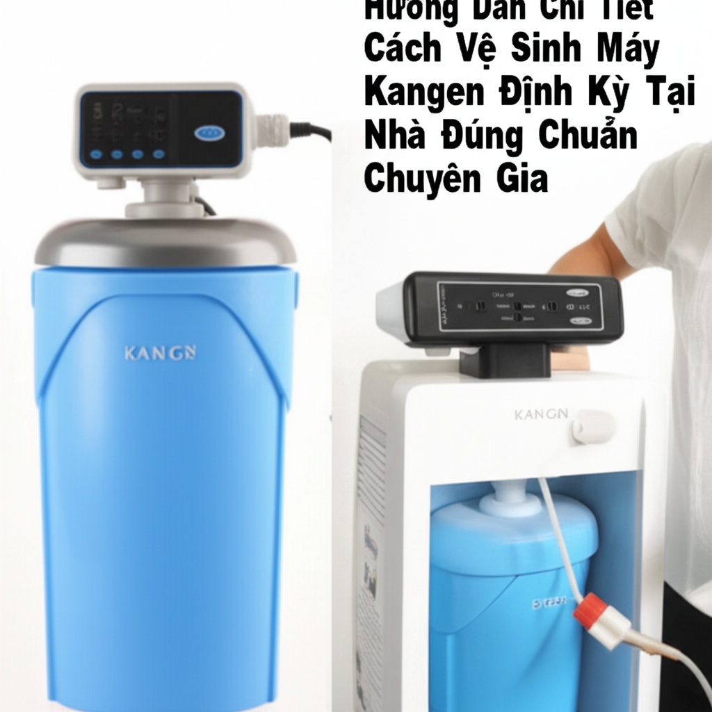 Hình minh họa cho bài viết: Hướng Dẫn Chi Tiết Cách Vệ Sinh Máy Kangen Định Kỳ Tại Nhà Đúng Chuẩn Chuyên Gia