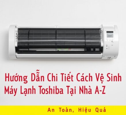 Hướng Dẫn Chi Tiết Cách Vệ Sinh Máy Lạnh Toshiba Tại Nhà A-Z An Toàn, Hiệu Quả