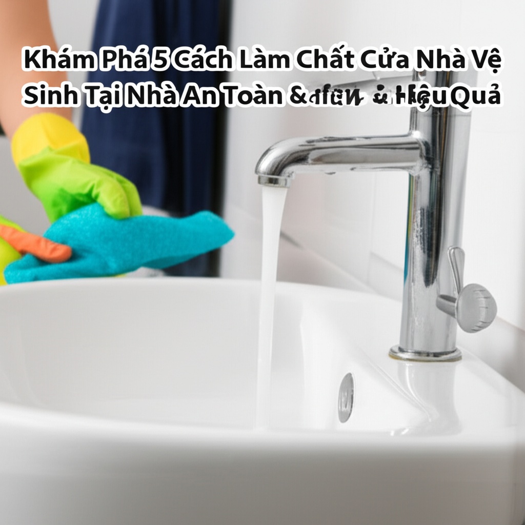 Hình minh họa cho bài viết: Khám Phá 5 Cách Làm Chất Cọ Rửa Nhà Vệ Sinh Tại Nhà An Toàn & Hiệu Quả