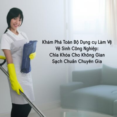 Khám Phá Toàn Bộ Dụng Cụ Làm Vệ Sinh Công Nghiệp: Chìa Khóa Cho Không Gian Sạch Chuẩn Chuyên Gia