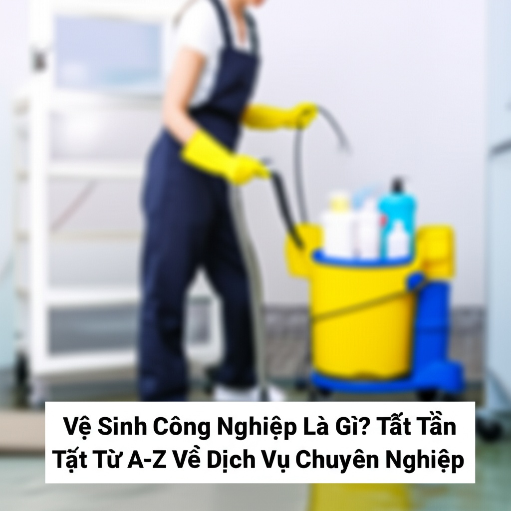 Hình minh họa cho bài viết: Vệ Sinh Công Nghiệp Là Gì? Tất Tần Tật Từ A-Z Về Dịch Vụ Chuyên Nghiệp